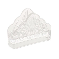 PORTA GUARDANAPO DE CRISTAL 13X4,5CM