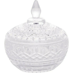 POTICHE DE CRISTAL LYS WOLFF 11 X 12CM