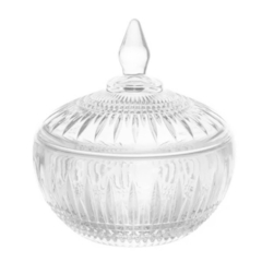 POTICHE QUEEN DE CRISTAL 11 X 12CM WOLFF