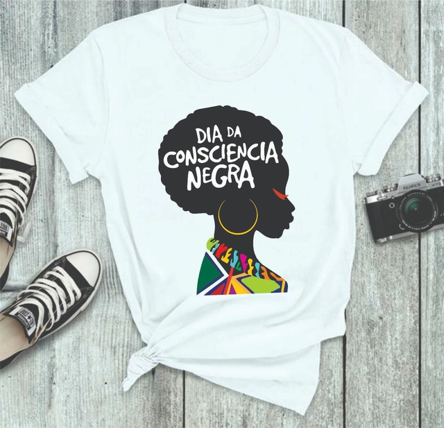 Camiseta Adulta Dia da Consciência Negra