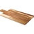 Tabla Para Servir Tramontina Madera Teca 50x25 cm Con Mango 13366/051