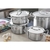 Cacerola de Acero Inoxidable Tramontina Professional 28 Cm 7,1l Triple Fondo con Tapa 62623/280 - comprar online