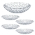 Set Bowl 30cm + 4 Platitos 9cm Nachtmann Bossa Nova 98369