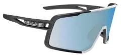 SALICE 022 RWX MONTURA BLANCA CON NEGRO, OPTICA 1 NEGRA, OPTICA 2 FOTOCROMATICA DEL EXCLUSIVO SISTEMA DE LA MARCA ITALIANA EN AZUL
