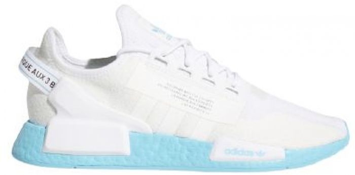 nmd white solar blue