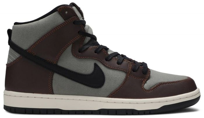 sb dunk high pro baroque brown