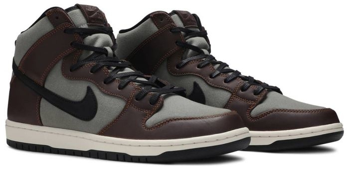 sb dunk high pro baroque brown