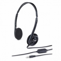 AURICULARES GENIUS HS-M200C C/MIC NEGRO PLUG