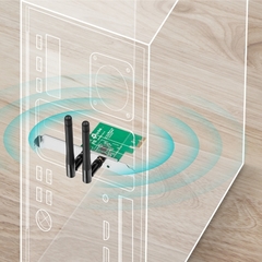 PLACA RED PCI-E TP-LINK TL-WN881ND WIRELESS-N 300MBPS - PROXY SOLUCIONES INFORMÁTICAS