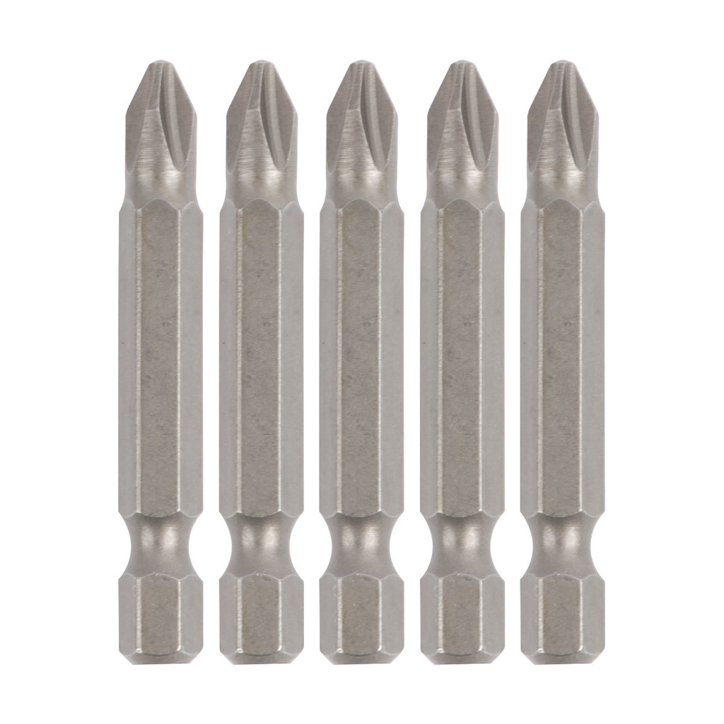 Puntas Phillips para atornillador 50 mm BAROVO PTK-PH50 (Blister 5 unidades)