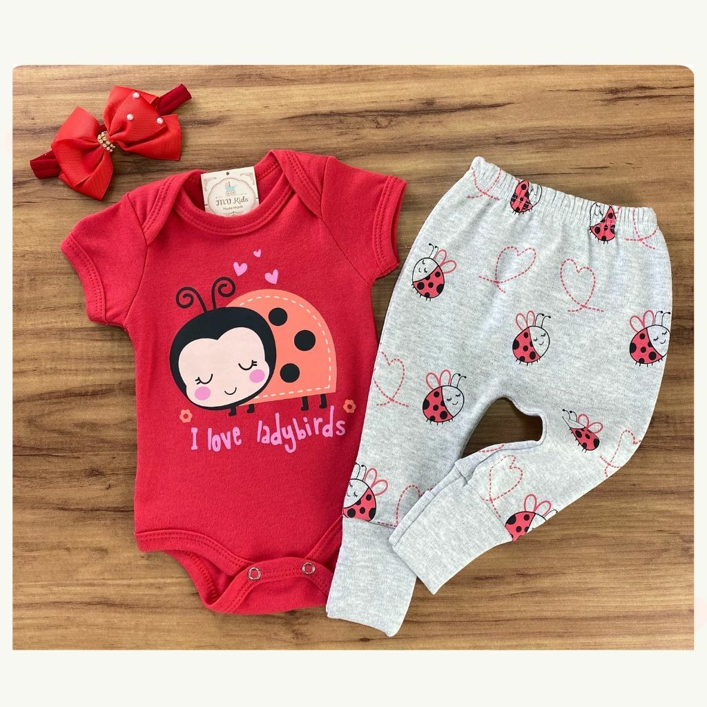 Calça Legging Infantil com Cinto - JOANINHA BABY