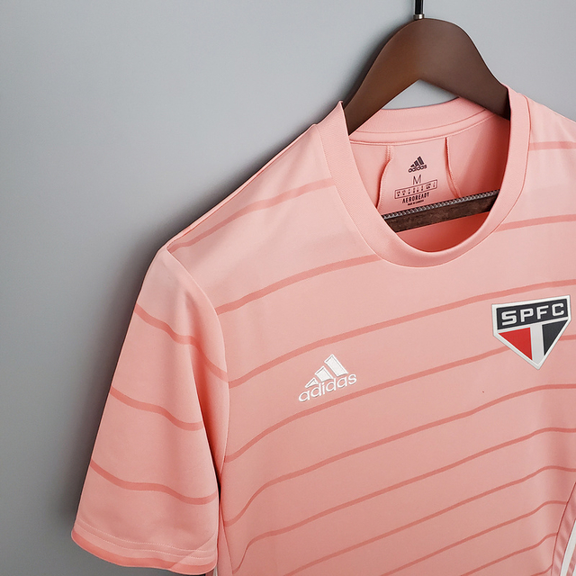 camisa rosa spfc masculina