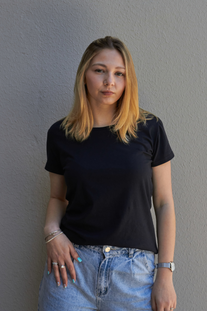 remeras basicas mujer