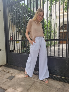 Imagen de Pantalón palazzo lino