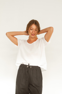 Blusa Juliana - blanca