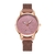Relógio luxuoso feminino de ouro rosê, - loja online