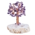 Mini cristal de cura de reiki, árvore de dinheiro natural, ametista, peça de quartzo, amostra para decoração de riqueza - comprar online