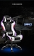 Imagem do Cadeira gamer gamer de alta qualidade, couro, com massagem, escritório, iluminação rgb, giratória, 2021