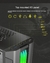 Imagem do Luz da manhã atx gaming computador caso ventilador de refrigeração a água frente i/o usb3.0 penetração lateral completa computador gamer computador gabinete caso