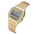 Relógio Wr Digital Aço Vintage Unisex Rose, Ouro Prata Preto - comprar online