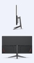 Imagem do Ips 4k monitor gamer 28 polegada monitor lcd monitor do pc 144hz para monitores de jogos de computador desktop 2k painel plano exibe gamer