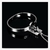 Pulseira de aço inoxidável para casal, joia com bloqueio de coração amor, pulseiras, chave, pingente, colar para amantes, joias para presente