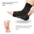Tornozelo 1 par de compressão pé anjo manga plantar fasciitis anti fadiga das mulheres dos homens - comprar online