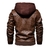 Jaqueta de couro genuíno para motociclista masculina, casaco casual na internet
