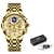 Imagem do Relógio masculino luxo esportivo aço inoxidável mais caixa