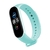 Pulseira para xiaomi mi banda 6 esporte pulseira de silicone portátil esportes fitness tpu cor sólida substituição pulseira - loja online