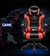 Cadeira gamer gamer de alta qualidade, couro, com massagem, escritório, iluminação rgb, giratória, 2021