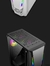 Gabinete Destroyer atx gamer computador caso ventilador de refrigeração à água frente i/o usb3 temperado penetração lateral completa computador gamer na internet