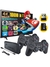 Jogos clássicos mini tv 4k hd 2.4g duplo sem fio controlador 10000 jogos vara para ps1/fc/gba retro vídeo game dendy console