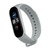 Pulseira para xiaomi mi banda 6 esporte pulseira de silicone portátil esportes fitness tpu cor sólida substituição pulseira - comprar online