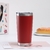 Caneca térmica de cerveja, de aço inoxidável, térmica para café, garrafa de água à prova de vazamento com tampas
