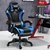 Cadeira gamer gamer de alta qualidade, couro, com massagem, escritório, iluminação rgb, giratória, 2021