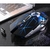 Mouse 1600DPI 7 cores LED retro iluminado recarregáveis para PC