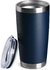 Caneca térmica copo de cerveja tumbler parede dupla de aço inoxidável vácuo isolado café caneca de chá boca larga garrafa de água drinkware