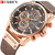 Relógios masculinos marca superior luxo cronógrafo esporte dos homens relógio de pulso - comprar online