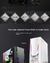 Gabinete Destroyer atx gamer computador caso ventilador de refrigeração à água frente i/o usb3 temperado penetração lateral completa computador gamer na internet