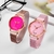 Relógio luxuoso feminino de ouro rosê, - comprar online
