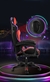 Imagem do Cadeira gamer gamer de alta qualidade, couro, com massagem, escritório, iluminação rgb, giratória, 2021