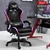 Cadeira gamer gamer de alta qualidade, couro, com massagem, escritório, iluminação rgb, giratória, 2021