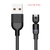 Cabo magnético giratório 540 °, micro usb tipo c para carregamento para samsung s20 s10 note 10 plus xiaomi mi 10 pro cabo magnético de 1m na internet