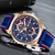 2022 lige novos relógios dos homens marca superior de luxo dial relógio masculino moda silicone à prova dwaterproof água quartzo ouro relógio masculino esporte cronógrafo - Loja Oficial Christian Acessórios - Frete Grátis Disponível  