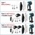 Serra elétrica, 3500w, mini, com bateria exibida, recarregável, jardim, ferramenta para podar madeira, makita 18v - comprar online