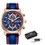 2022 lige novos relógios dos homens marca superior de luxo dial relógio masculino moda silicone à prova dwaterproof água quartzo ouro relógio masculino esporte cronógrafo - loja online