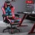 Cadeira gamer gamer de alta qualidade, couro, com massagem, escritório, iluminação rgb, giratória, 2021 - Loja Oficial Christian Acessórios - Frete Grátis Disponível  