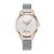 Relógio luxuoso feminino de ouro rosê, - comprar online