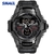 Smael relógio digital led masculino, relógio analógico quartz militar esportivo para homens - loja online